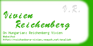 vivien reichenberg business card